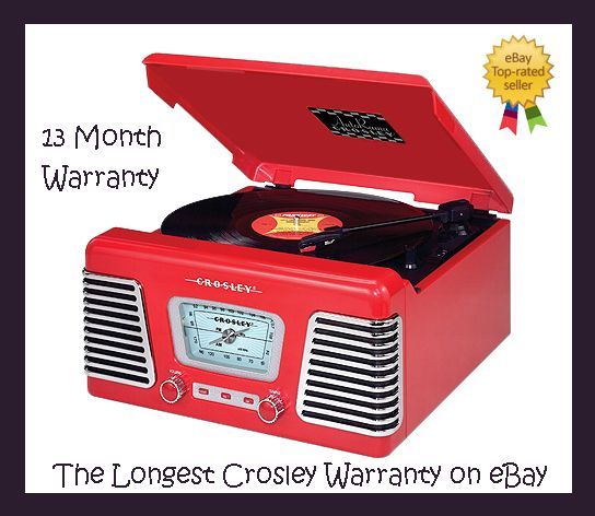 Crosley Autorama CR711 CR711 RD Record Player RED  