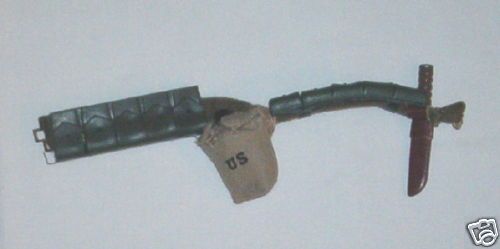 Elite Brigade Web Belt K Bar Knife Cartridges GI Joe  