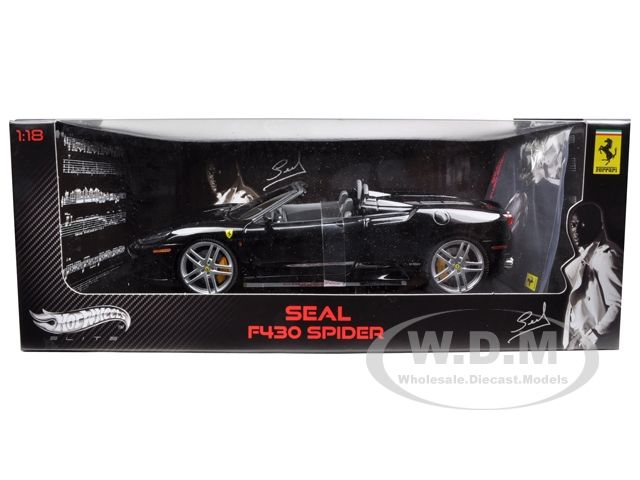 Brand new 118 scale diecast model car of Elite Edition Ferrari F430 