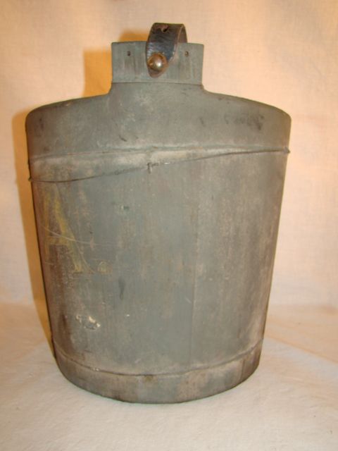   Civil War CAMP Old CSA Water PAIL Horse ARTILLERY Tar BUCKET  