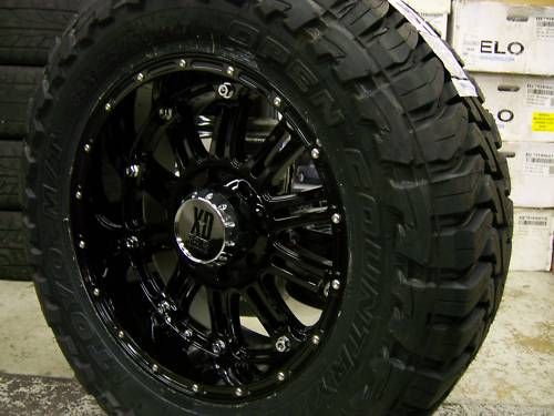 XD Hoss Black 18 Toyo M/T 35x12.50 18 10 Ply  