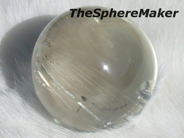 Siaz KUNZITE SPHERE GEM SPODUMENE RARE CRYSTAL BALL AFGHANISTAN 1.7D 