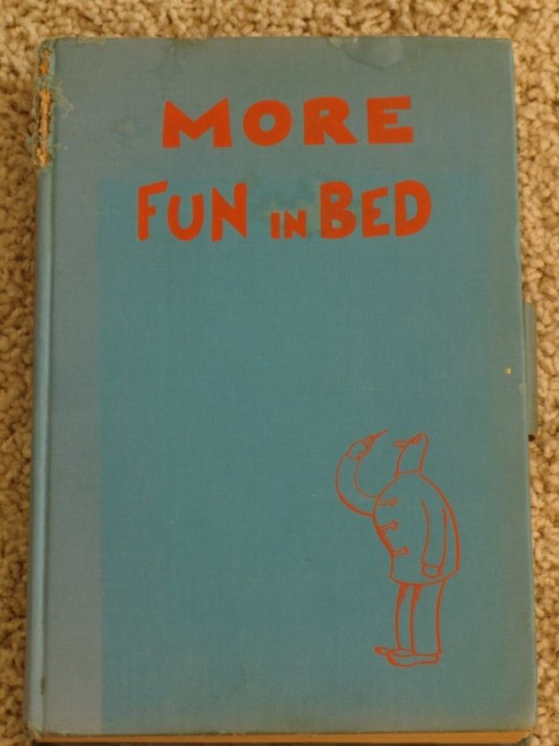 MORE FUN IN BED BY FRANK SCULLY 1934  