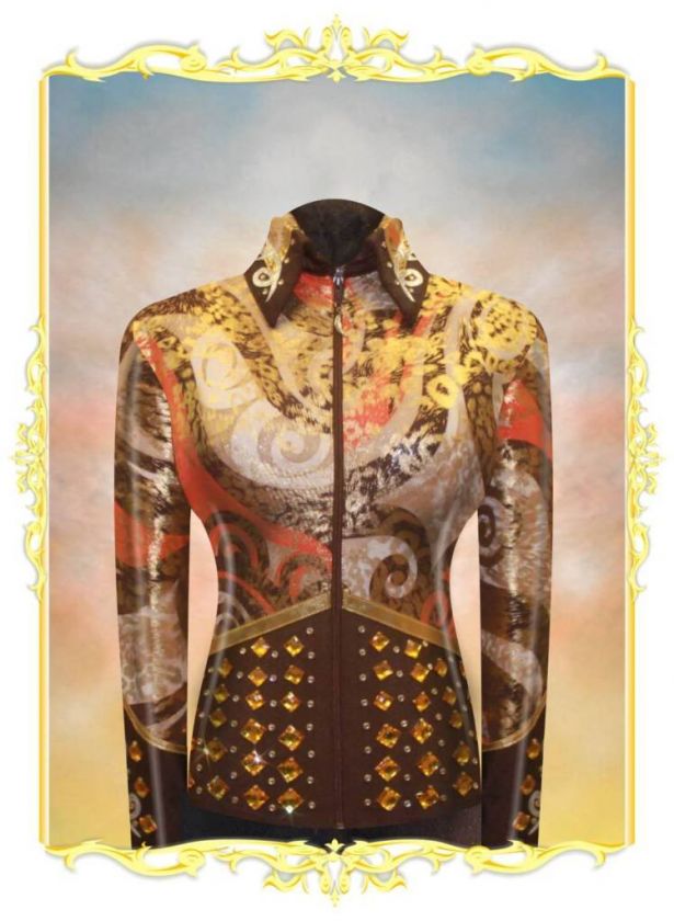   Western Rodeo Queen Showmanship Pleasure Horsemanship Jacket Shirt