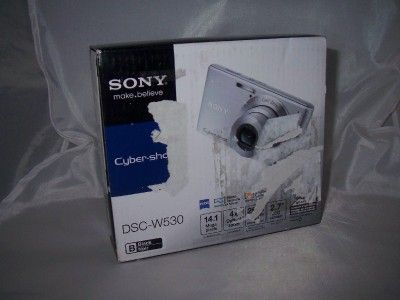 Sony Cyber shot DSC W530 14.1 MP Digital Camera   Black 027242820920 