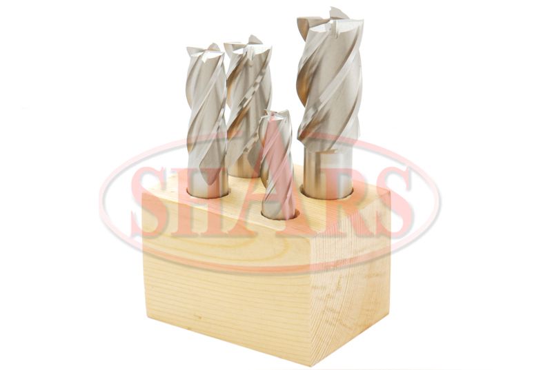 SHARS TOOLS 6pcs HSS BridgePort End Mill Set New  