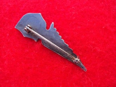 RARE WWI Sterling Pilot Observer 1/2 wing pin  