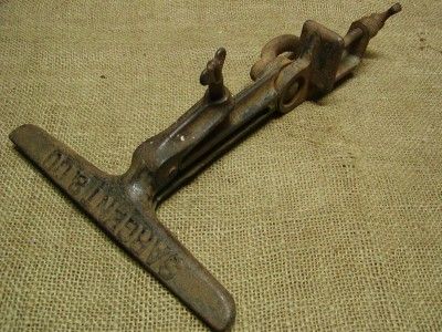 Vintage Sargent Cast Iron Saw Vise  Old Antique Saws  