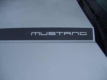 2011 Ford Mustang Hood Spears Stripes Cowl Decals   LSC  