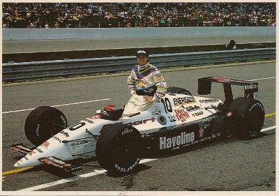 Michael Andretti Indy 500 Postcard Newman / Haas Racing  
