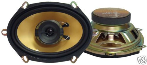 New 5x7/6x8 2 Way Car Audio Speakers Pyramid 572GS  