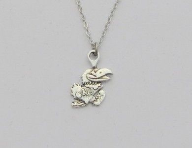 Kansas Jayhawks KU Necklace Jewelry 1  