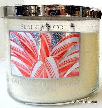 Bath and Body Works Slatkin LARGE Three 3 Wick Jar Candle 14.5oz U 