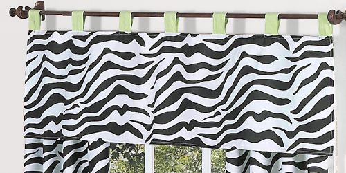 NEW JOJO MUSICAL MOBILE LIME & ZEBRA PRINT BABY BEDDING  