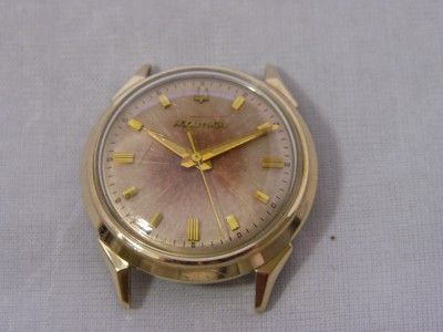   1965 M5 Bulova ACCUTRON 214 Tuning Fork 10K GF Bezel Watch  