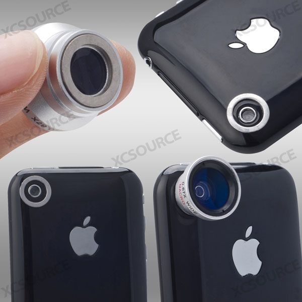   angle Macro Lens Detachable for iPhone 4 4S 4G ipad 2 i9100 9900 DC072