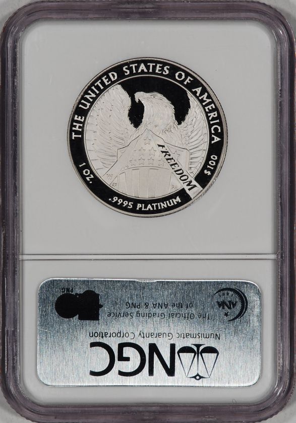 2007 W American Platinum Eagle Proof (1 oz) $100   NGC PF70 Ultra 