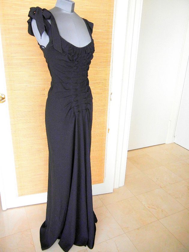 PRADA dress 6 Gown sophisticated chic divine cut  