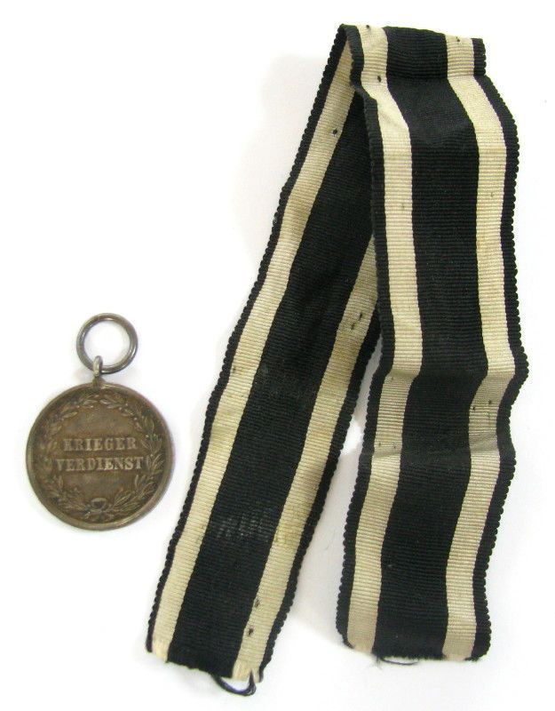 GERMANY STATE MILITARY MERIT MEDAL KRIEGER VERDIENST »  