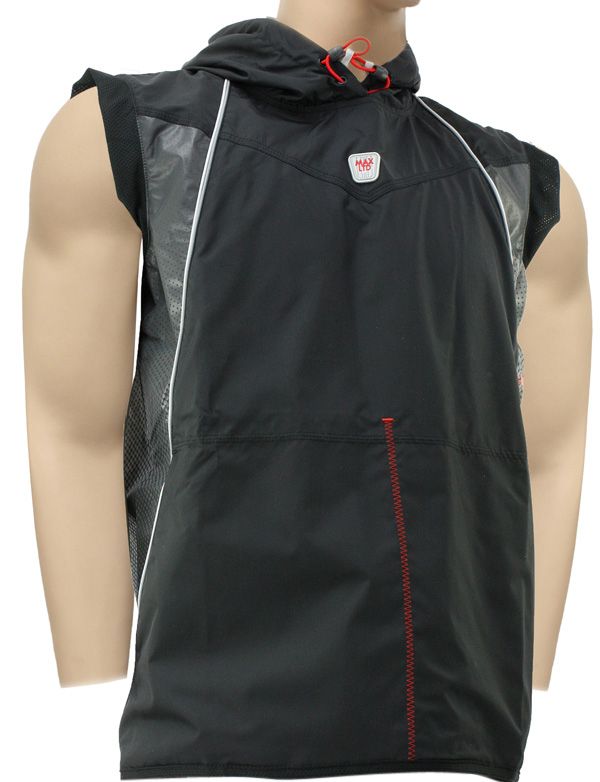 Nike Air Max Sleeveless Blk Hoody Hooded Top All Sizes  