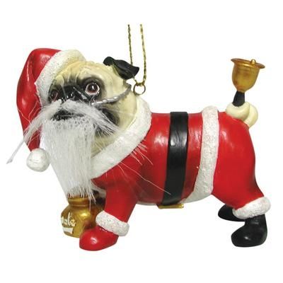 16127   CHRISTMAS SPIRIT ORNAMENT, 2007 (Pug nacious) Retired  