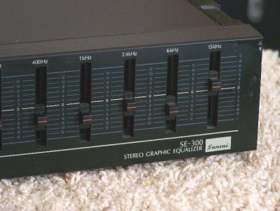 Sansui SE 300 Stereo Graphic Equalizer  