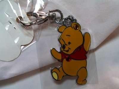 DISNEY POOH BEAR LANYARD ATTACHMENT/KEY CHAIN DANGLE  