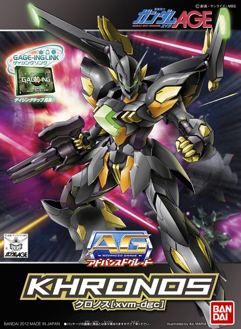 GUNDAM AGE AG Advanced Grade 1/144 #14 Khronos ANIME MANGA MODEL KIT 