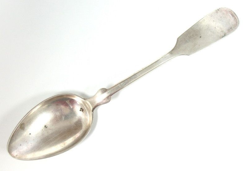 ANTIQUE STERLING SILVER HALLMARK 800 TEA SPOON WEISS *  