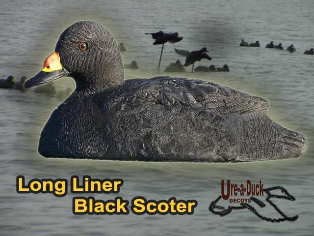 Diver Black Scoter Duck Decoys Black Scoter Duck Decoy  