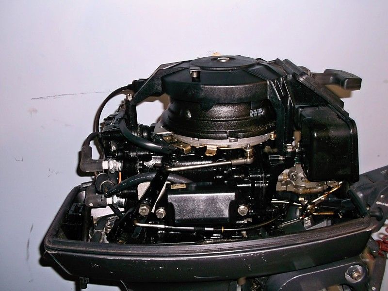 1999 Johnson 8 HP Outboard Boat Motor Engine XL Shaft Sailboat Engine 