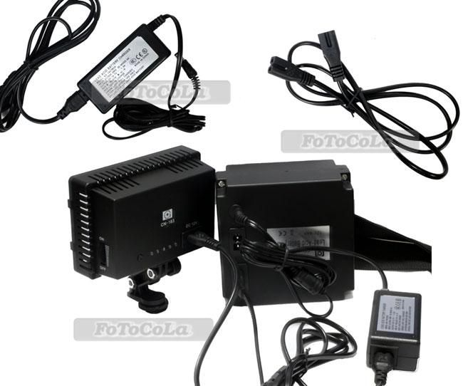 183 LED camera video hot shoe lamp light f camcorder DV  