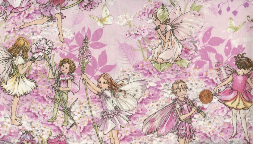  group is full of pinks, mauves, and graceful and beautiful fairies 