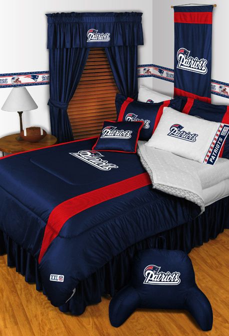 NEW ENGLAND PATRIOTS COMFORTER & MORE BEDDING BED SET  