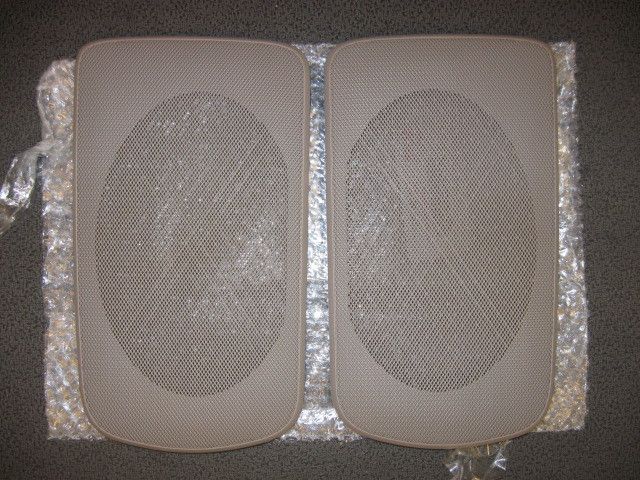 2002   2006 Camry rear speaker grille covers BEIGE new  