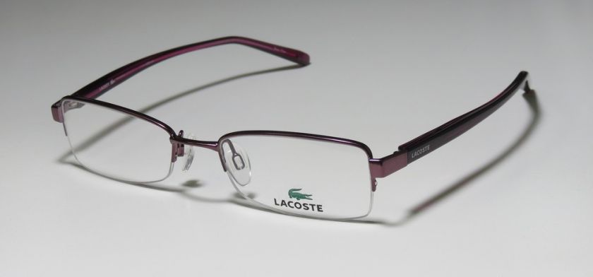 NEW LACOSTE 12205 50 18 135 VISION SHINY VIOLET EYEGLASSES/GLASSES 