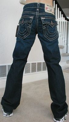   jeans in Broken Trail. 100% cotton. Style# M24858J20. Retail $319