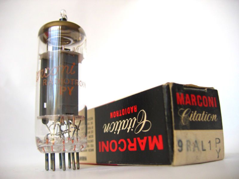 9RAL1 Tube NOS NIB Marconi Japan  