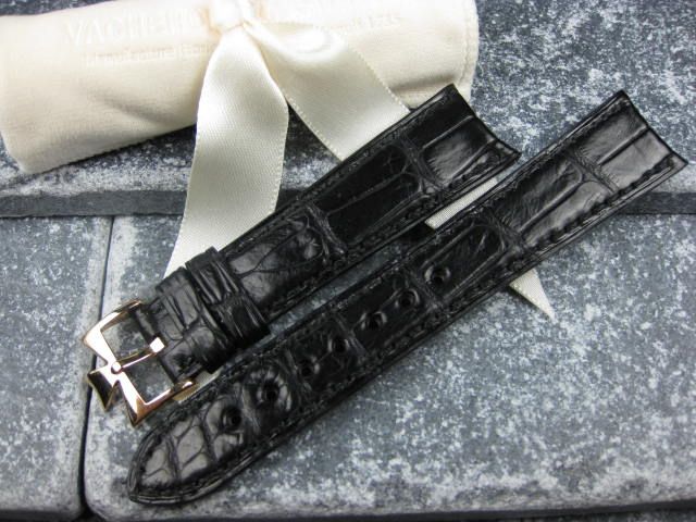 Genuine ALLIGATOR STRAP BAND for Vacheron Constantin 20  