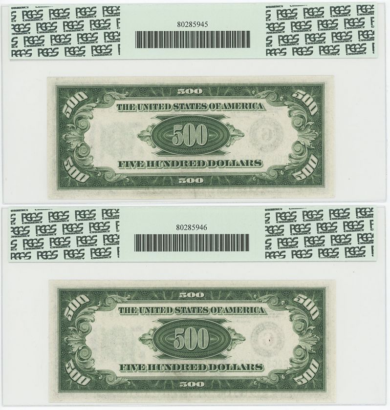 chicago illinois five hundres dollar notes are extremely collectible 