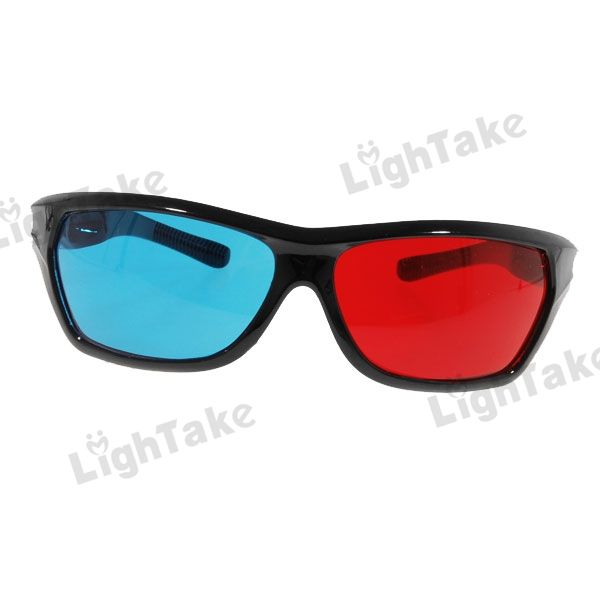 description stylish plastic full frame red blue anaglyph film 3d 