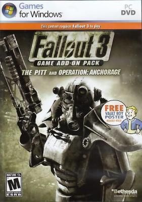 FALLOUT 3 THE PITT AND OPERATION ANCHORAGE ADD ON NEW 093155128903 