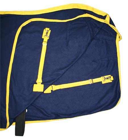 Derby O Fleece Pony Horse Cooler Gold Cord NY 66   84  