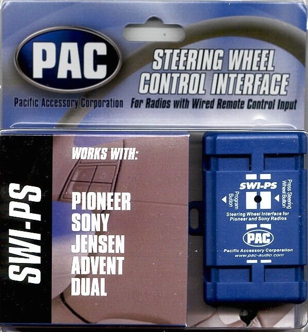 PAC SWI PS Pioneer Steering Wheel Adapter AVIC F900BT  