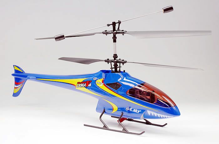 Esky 2.4G LAMA V4 RC Helicopter 4CH BLUE USA Seller  