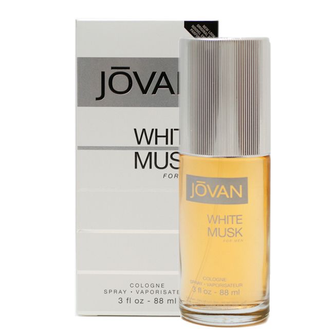 New JOVAN WHITE MUSK for Men COLOGNE SPRAY 3.0 oz  