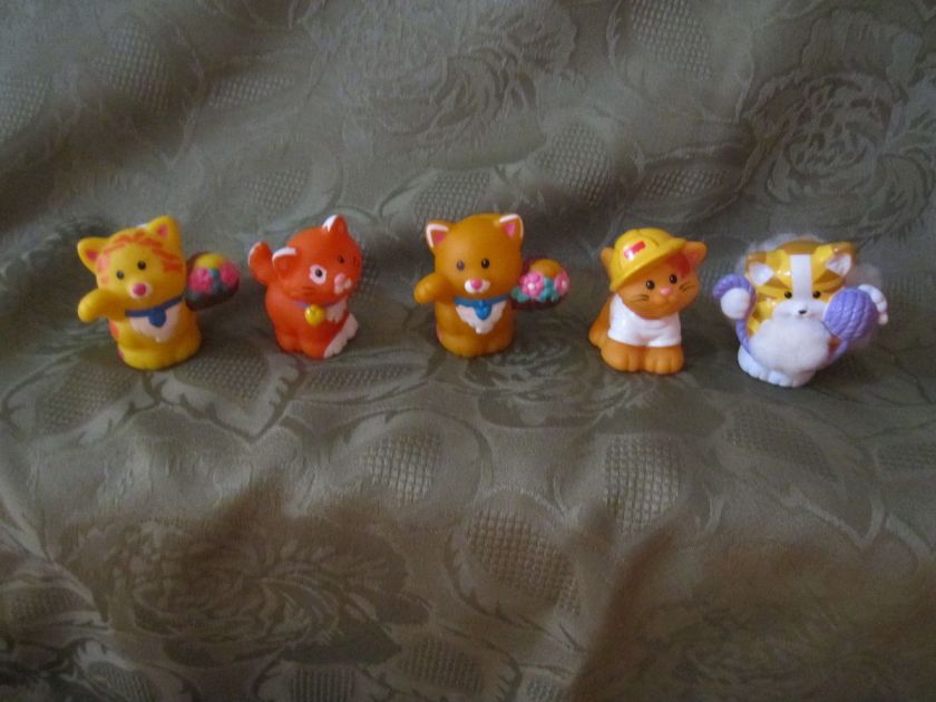 Fisher Price Little People Cat Kitty kitten collection pet store farm 