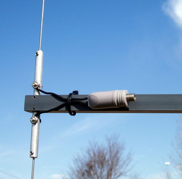 FM Stereo 1/2 Wave Dipole Outdoor Antenna 88 108 MHz  