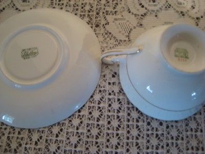 VINTAGE SHELLEY BONE CHINA TEACUP & SAUCER  