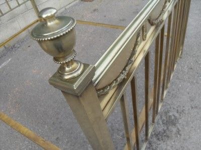 BEAUTIFUL EDWARDIAN BRASS DOUBLE BED  